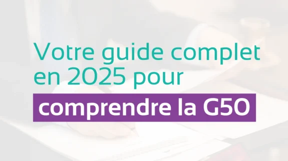 Comprendre la G50 guide complet