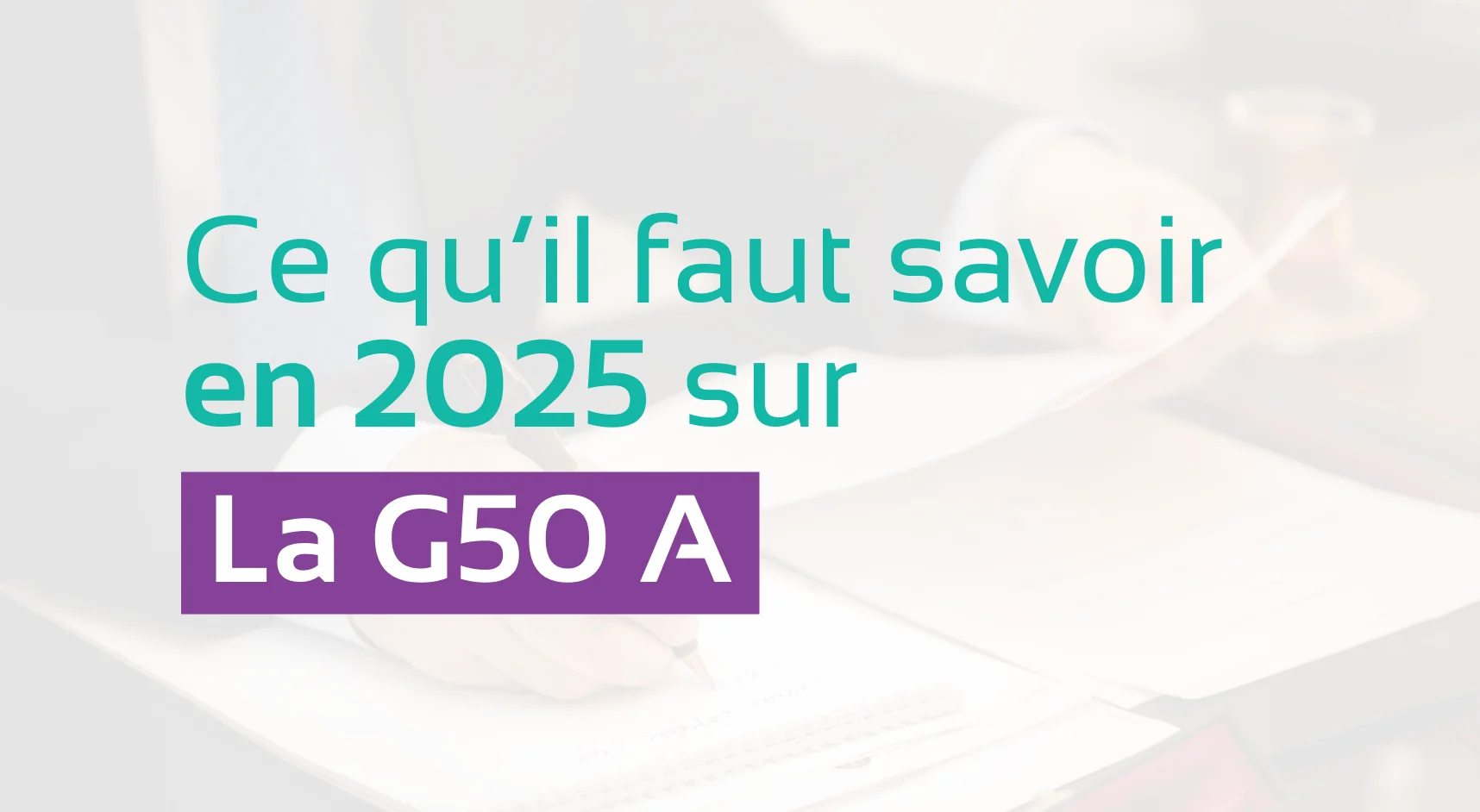 G50 A en Algérie Ce qu'il faut savoir